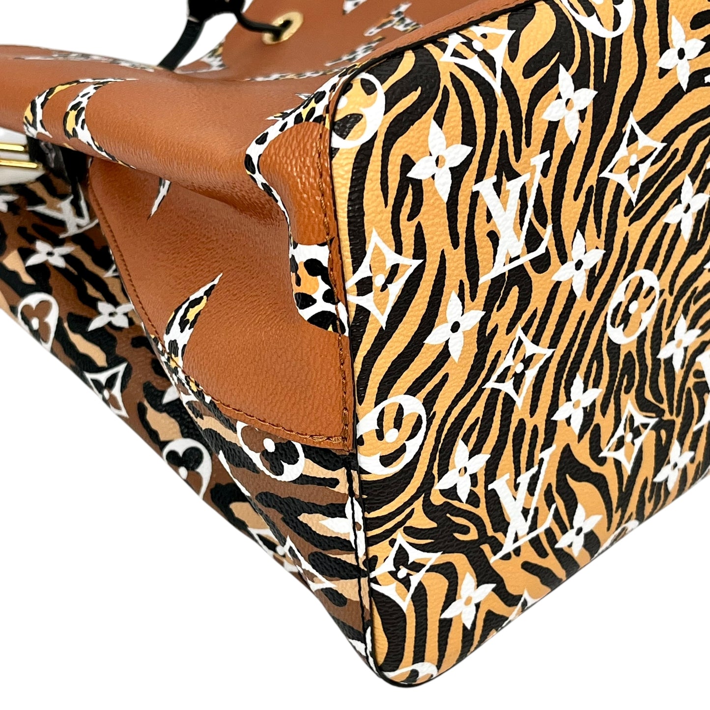 Louis Vuitton NeoNoe Camel Monogram Giant Jungle