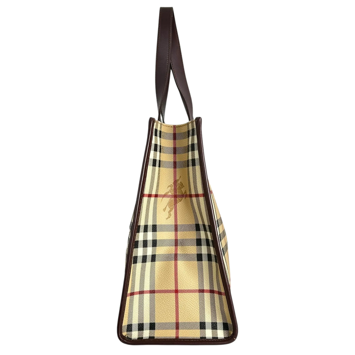 バッグ BURBERRY Tote Bag PVC Nova Check Horse BURBERRY Tote Bag shoulder bag Nova Check PVC Horse Shadow