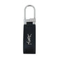 Saint Laurent Tiny Cassandre Keyring - Black