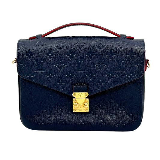 Louis Vuitton Pochette Metis Marine Rouge Navy