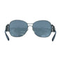 BVLGARI Rhinestone Sunglasses - Silver Frame - 32588