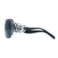 BVLGARI Rhinestone Sunglasses - Silver Frame - 32588
