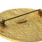 CHANEL CC Logo Round Brooch 95A Accessories - Gold Plated - 5cm