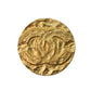 CHANEL CC Logo Round Brooch 95A Accessories - Gold Plated - 5cm