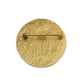 CHANEL CC Logo Round Brooch 95A Accessories - Gold Plated - 5cm
