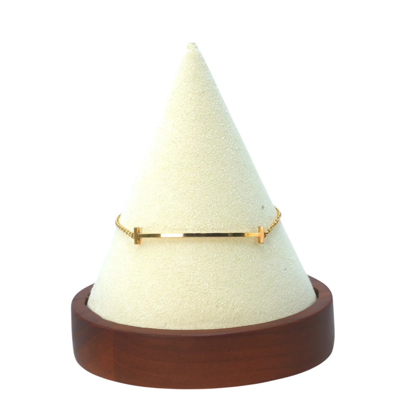 Tiffany T Smile Small Bracelet - 18K Yellow Gold