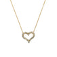 Tiffany Sentimental Heart Pendant Necklace - 18KYG