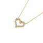 Tiffany Sentimental Heart Pendant Necklace - 18KYG