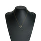 Tiffany Sentimental Heart Pendant Necklace - 18KYG