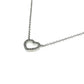 Tiffany Metro Heart Necklace 18KWG