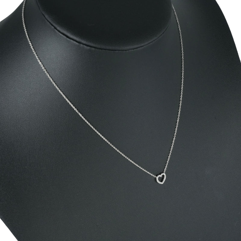 Tiffany Metro Heart Necklace 18KWG