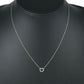 Tiffany Metro Heart Necklace 18KWG