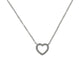 Tiffany Metro Heart Necklace 18KWG
