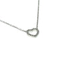 Tiffany Metro Heart Necklace 18KWG