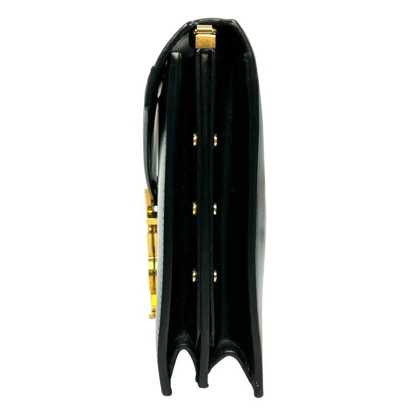 Saint Laurent Cassandra Chain Shoulder Bag - Black