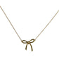 Tiffany Ribbon Necklace 18KYG