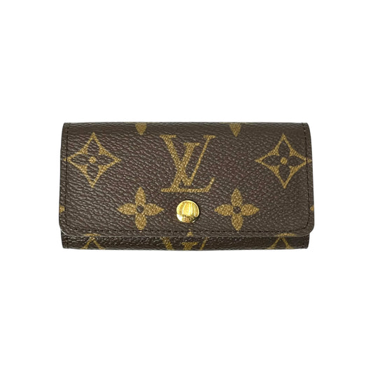 Louis Vuitton Monogram Multicolore 4 Key Case - Brown - 33130 