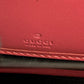GUCCI GG Marmont Metelasse Zipped Around Long Wallet - Pink
