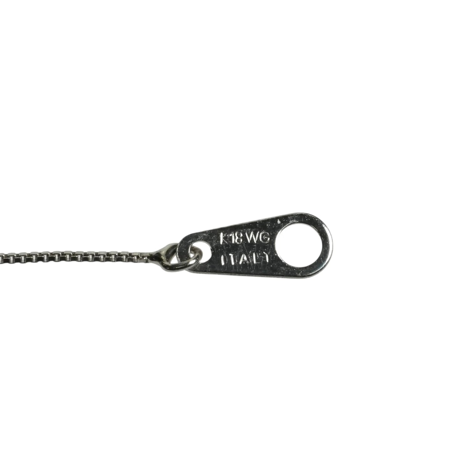 Ruby and Diamond 0.05 Necklace - 18KWG