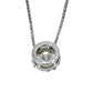 Diamond 0.214 0.14 Necklace - Pt900/Pt850