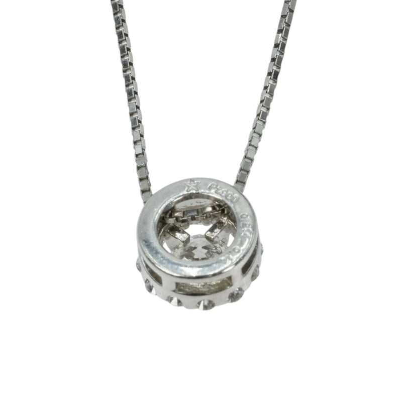 Diamond 0.214 0.14 Necklace - Pt900/Pt850