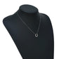 Horseshoe Necklace - 18KWG