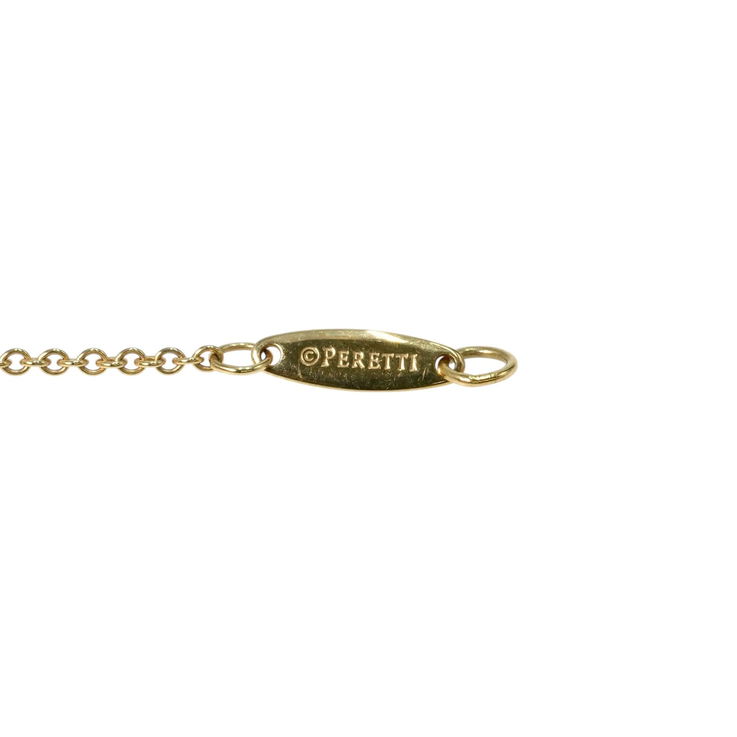Tiffany By The Yard Diamond 0.12 Necklace - 18KYG - 33295
