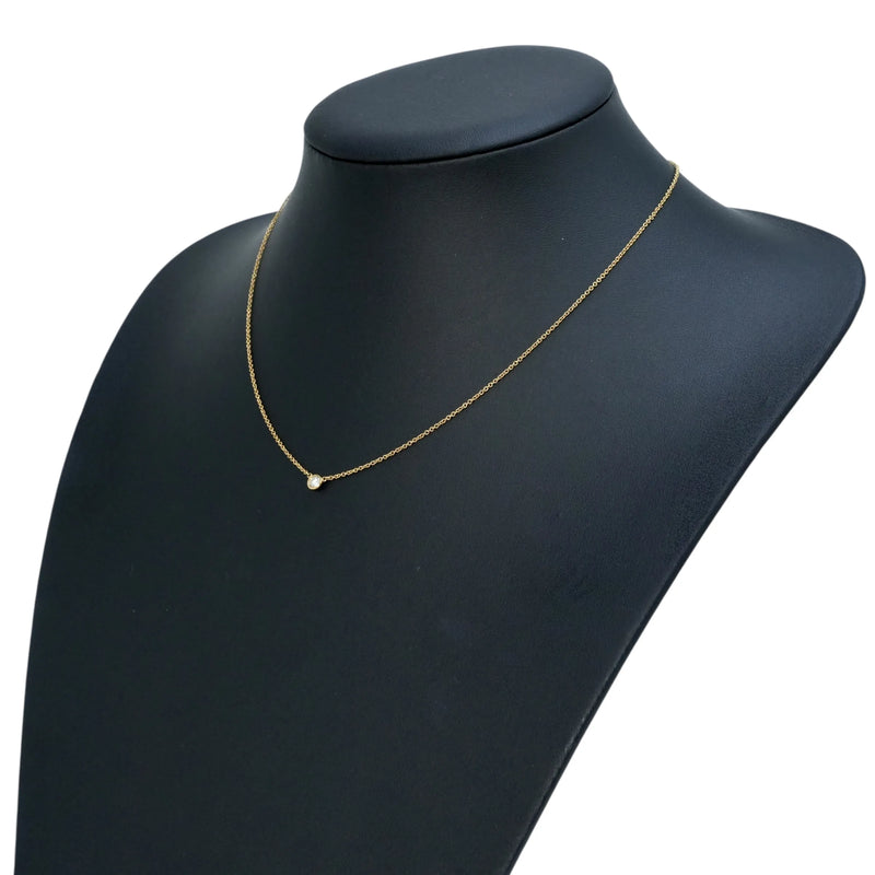 Tiffany By The Yard Diamond 0.12 Necklace - 18KYG - 33295