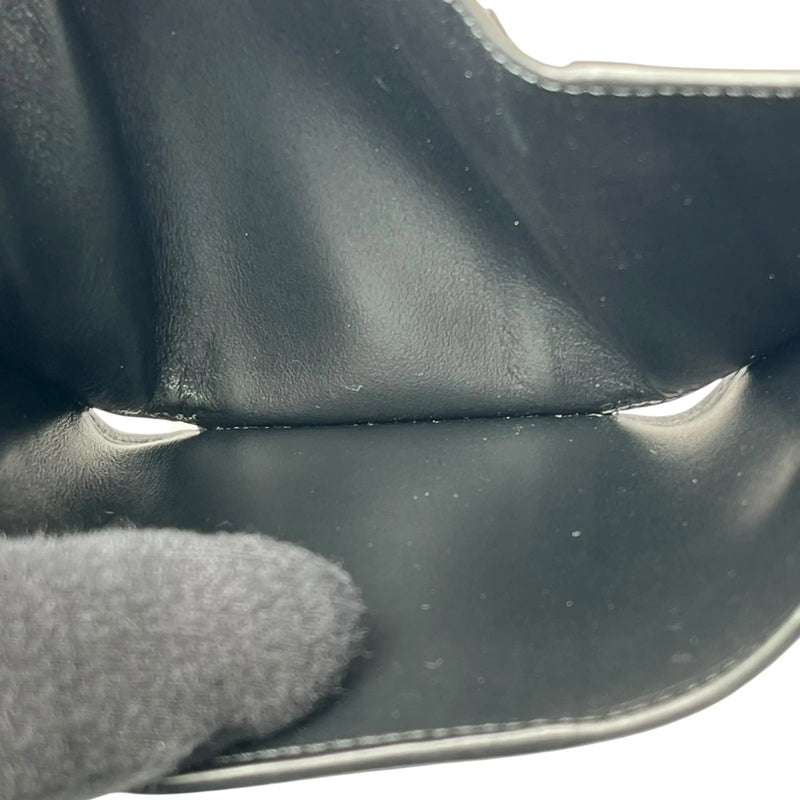 CELINE Fine Strap Compact Wallet - Black 