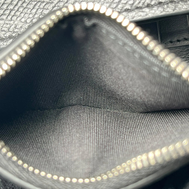 CELINE Fine Strap Compact Wallet - Black 