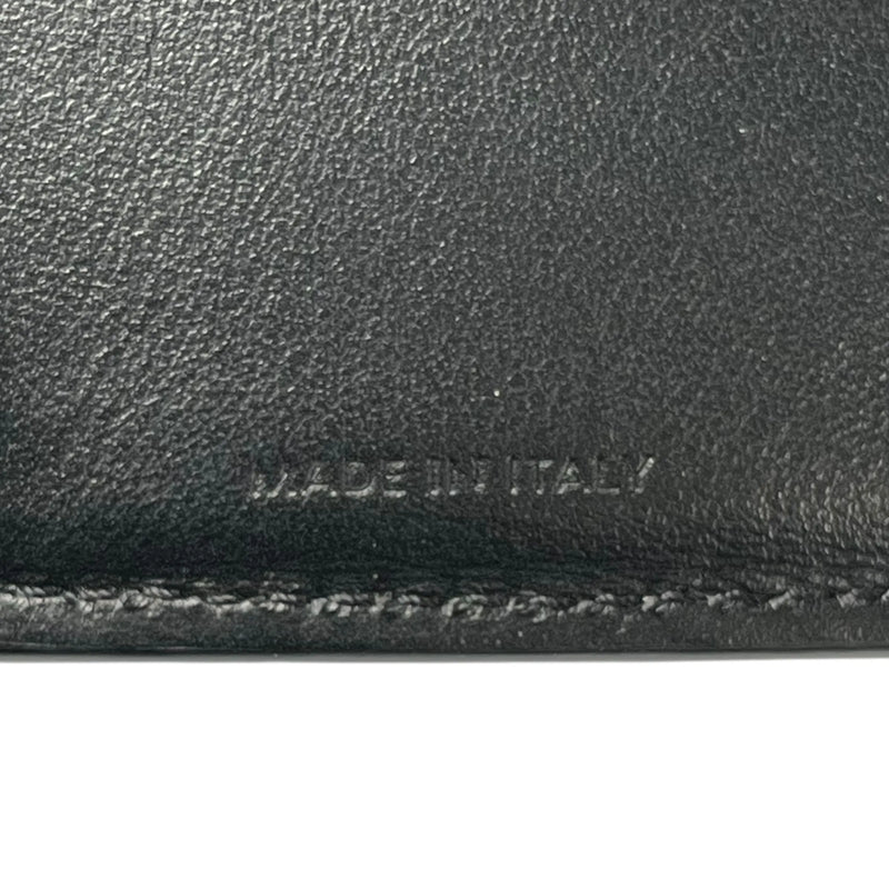 CELINE Fine Strap Compact Wallet - Black 