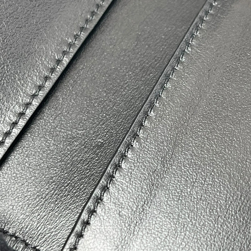 CELINE Fine Strap Compact Wallet - Black 