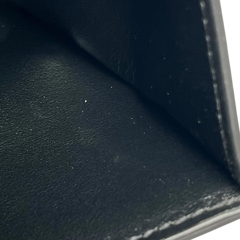 CELINE Fine Strap Compact Wallet - Black 