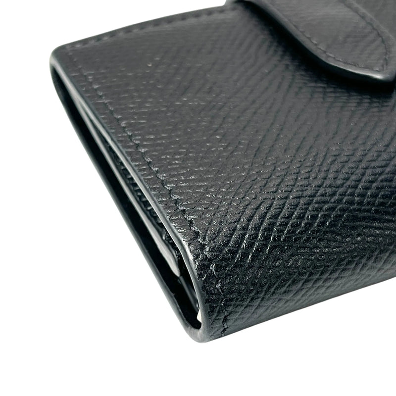CELINE Fine Strap Compact Wallet - Black 