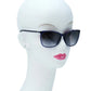 CHANEL CC Logo Blue Frame Sunglasses - Blue - 33353