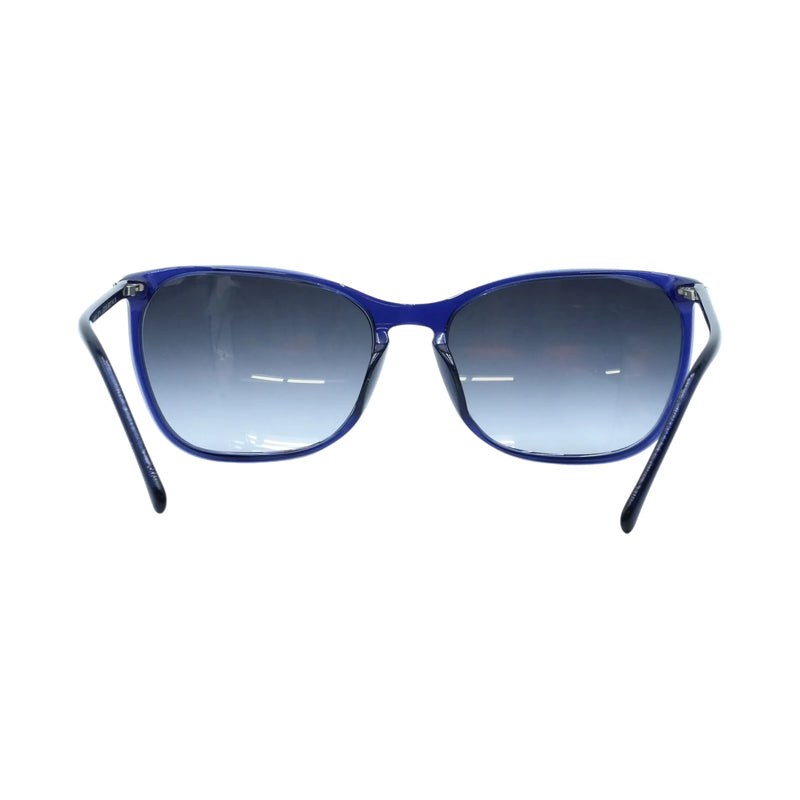 CHANEL CC Logo Blue Frame Sunglasses - Blue - 33353