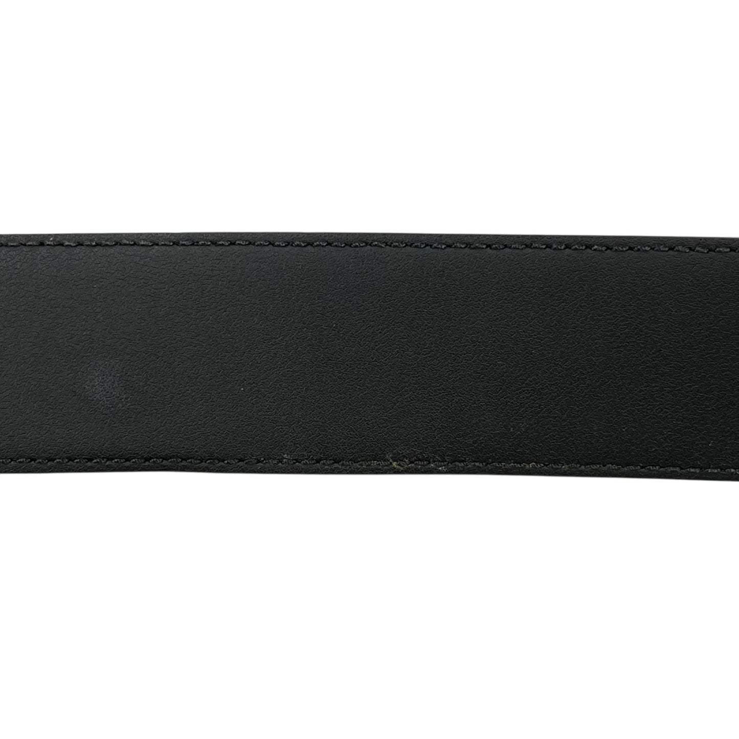 GUCCI Guccissima Leather Belt - Black - 33356