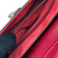 Dior Saddle Leather One Shoulder Bag - Red