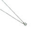 Tiffany Solitaire Pt950 Diamond Necklace