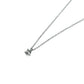 Tiffany Solitaire Pt950 Diamond Necklace