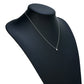 Tiffany Solitaire Pt950 Diamond Necklace