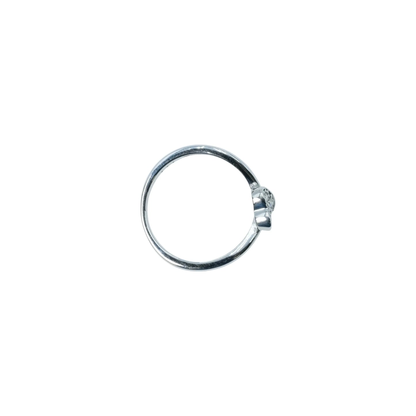 Diamond 0.07ct Heart Ring Jewelry - 18KWG