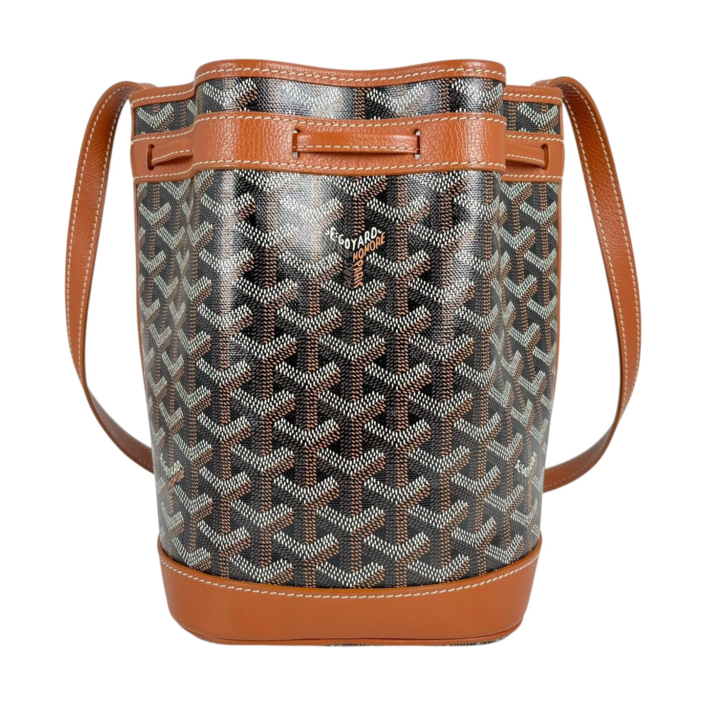 GOYARD Petit Flot Bucket Bag - Brown