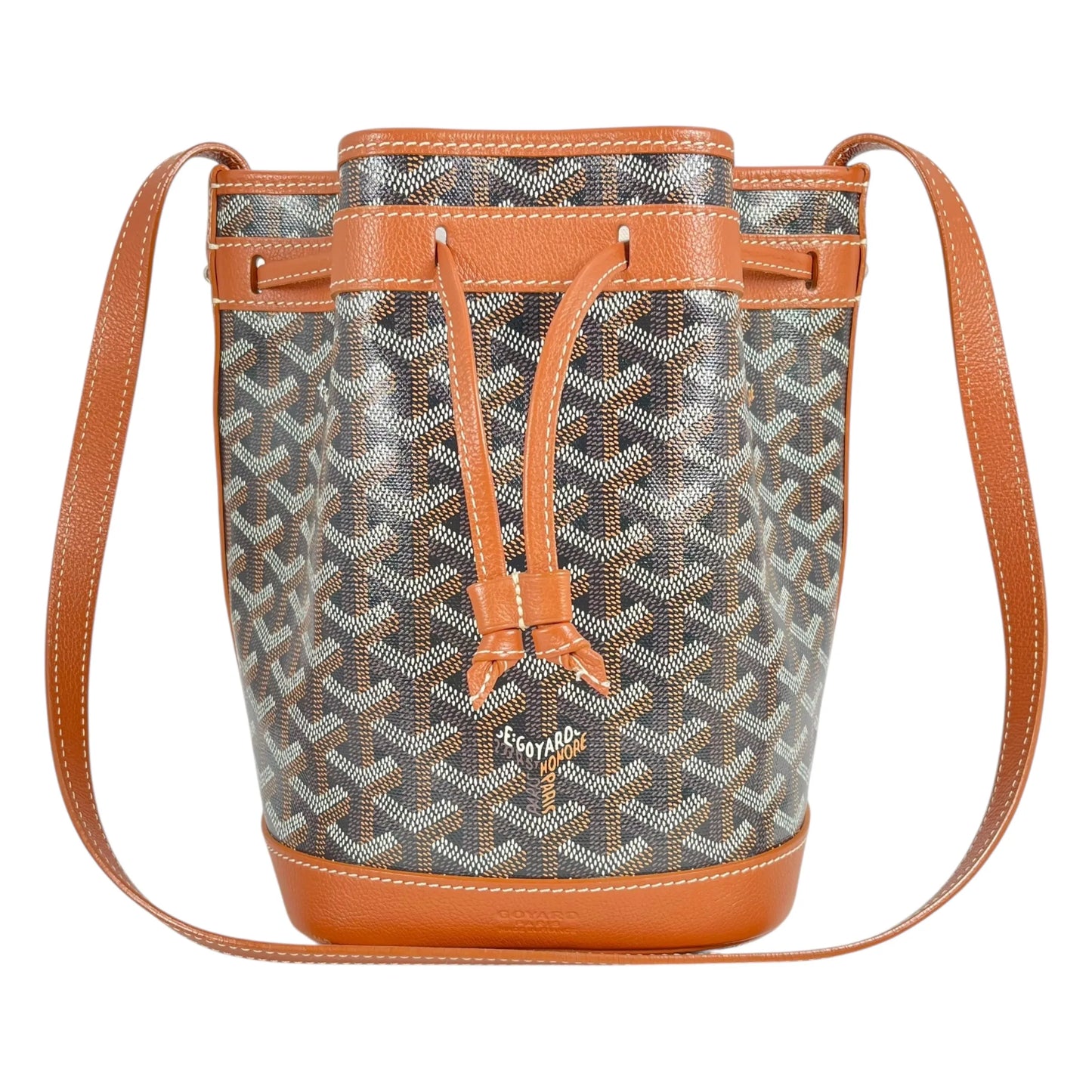 GOYARD Petit Flot Bucket Bag - Brown