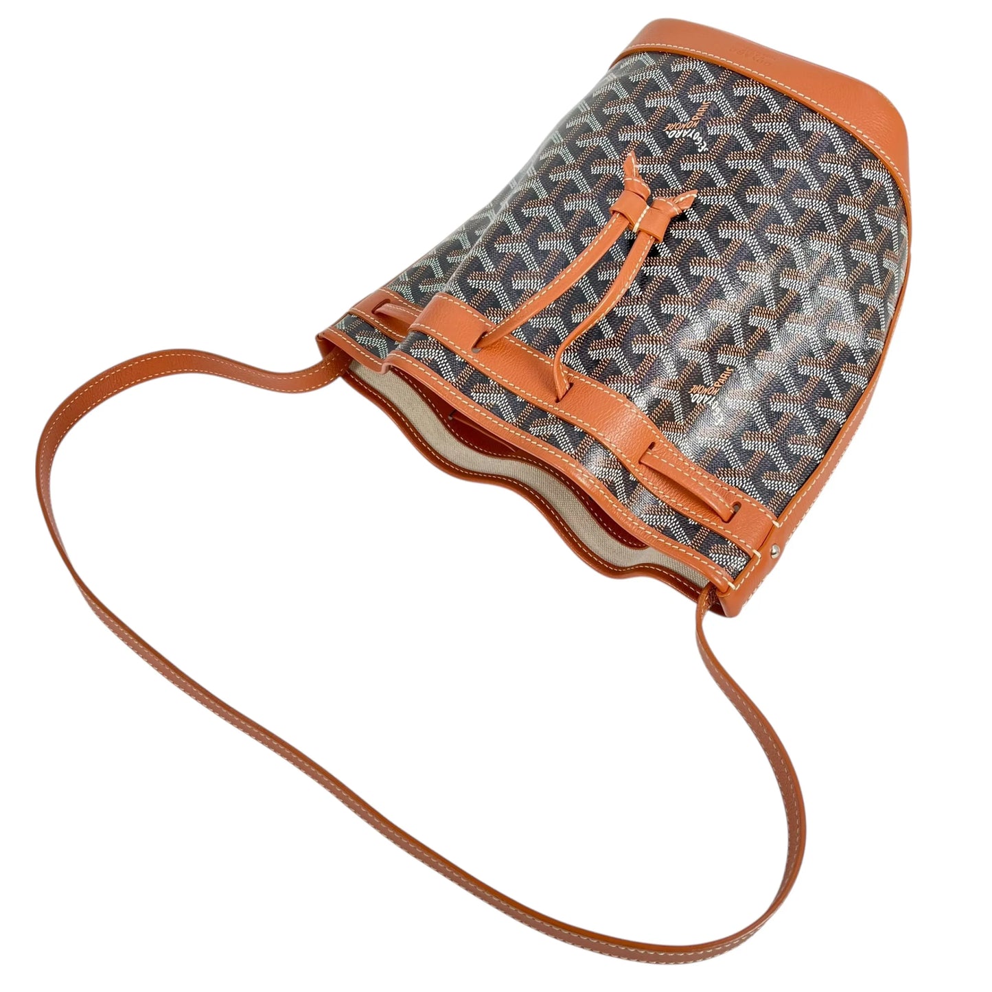 GOYARD Petit Flot Bucket Bag - Brown