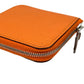 Hermès Azap Silk’in Coin Case Compact Wallet - Orange