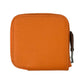 Hermès Azap Silk’in Coin Case Compact Wallet - Orange