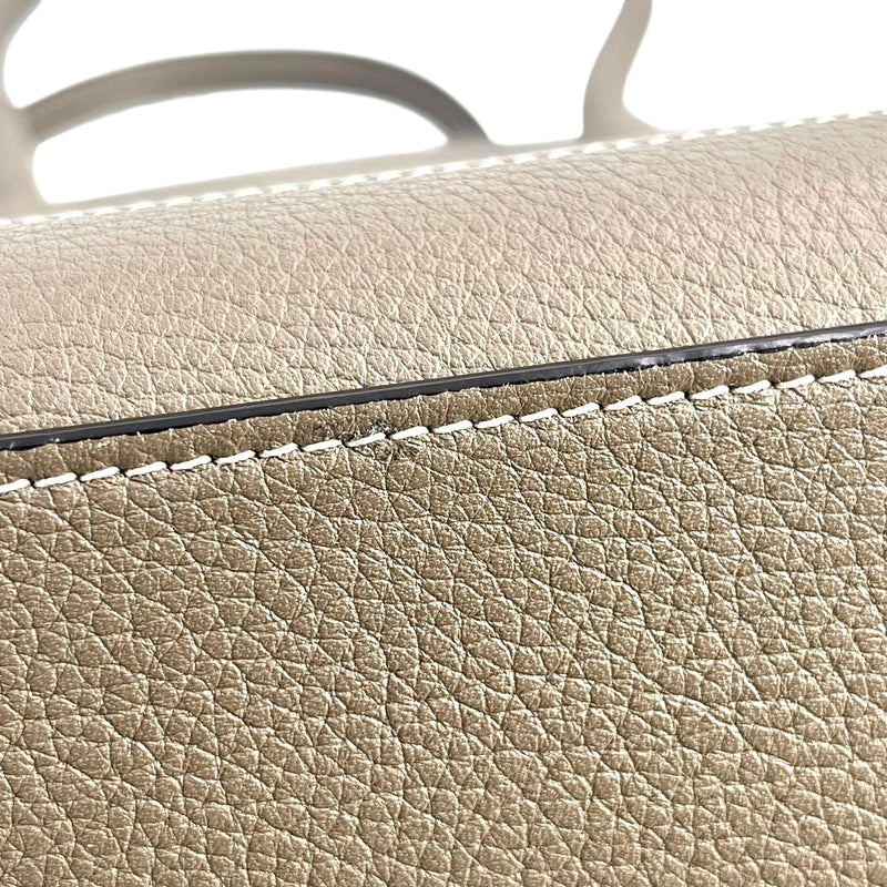 CELINE Luggage Micro Hand Bag Tote Bag - Beige