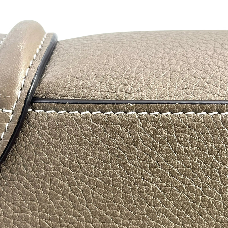 CELINE Luggage Micro Hand Bag Tote Bag - Beige