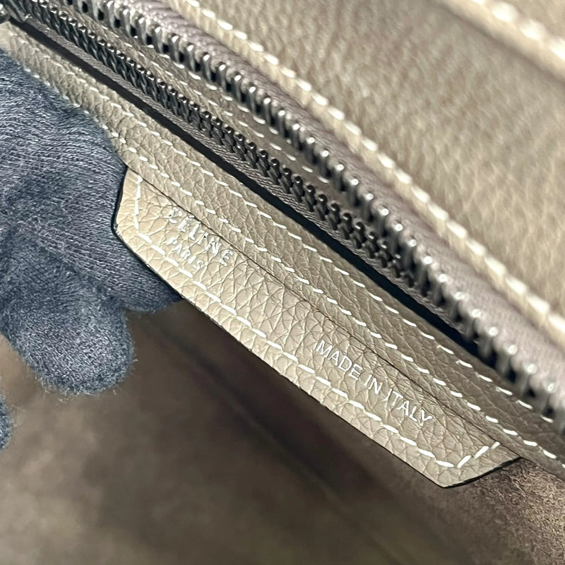 CELINE Luggage Micro Hand Bag Tote Bag - Beige